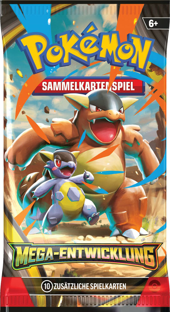 Pokémon Sammelkartenspiel Mega-Entwicklung Booster-Pack (GER)