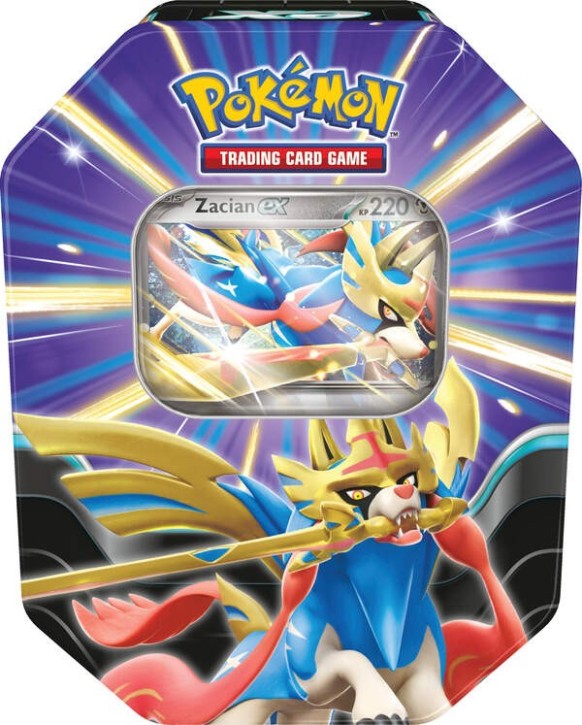 Pokémon Tin 122 Zacian EX (DE)