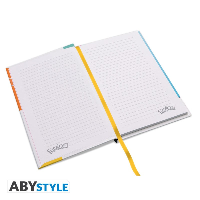 Pokémon A5 Notebook "Kanto Starters"