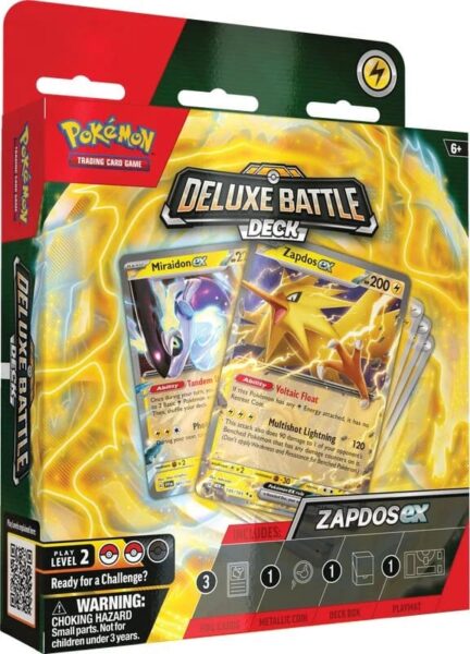 Pokémon Deluxe Battle Deck März 2024 (DE) Zapdos EX