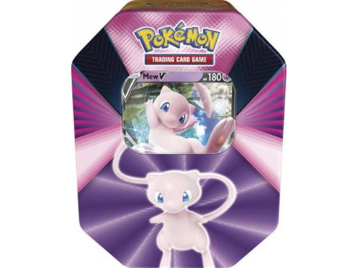 Pokemon Frühling 2021 Tin (Mew-V, Galar-Lahmus V, Lucario-V)