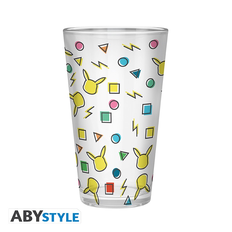 Pokémon Glass Pkachu Pattern (large)