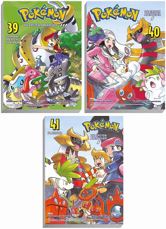 Pokémon - Manga Pack 11: Platinum+Diamant, Perl und Platinum