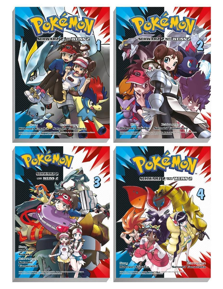 Pokémon - Manga Pack 15: Schwarz 2 und Weiss 2