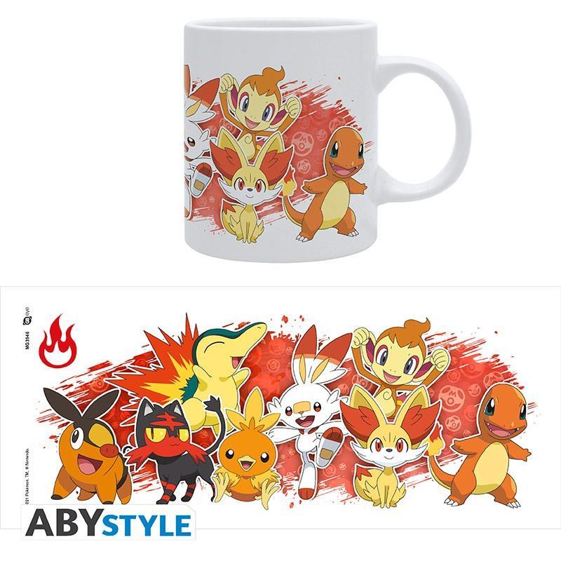 Pokémon Mug Starter Pokèmon Fire Type