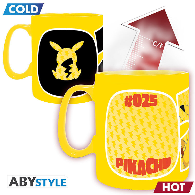 Pokémon Heat Change Mug "Pikachu #25" 460 ml