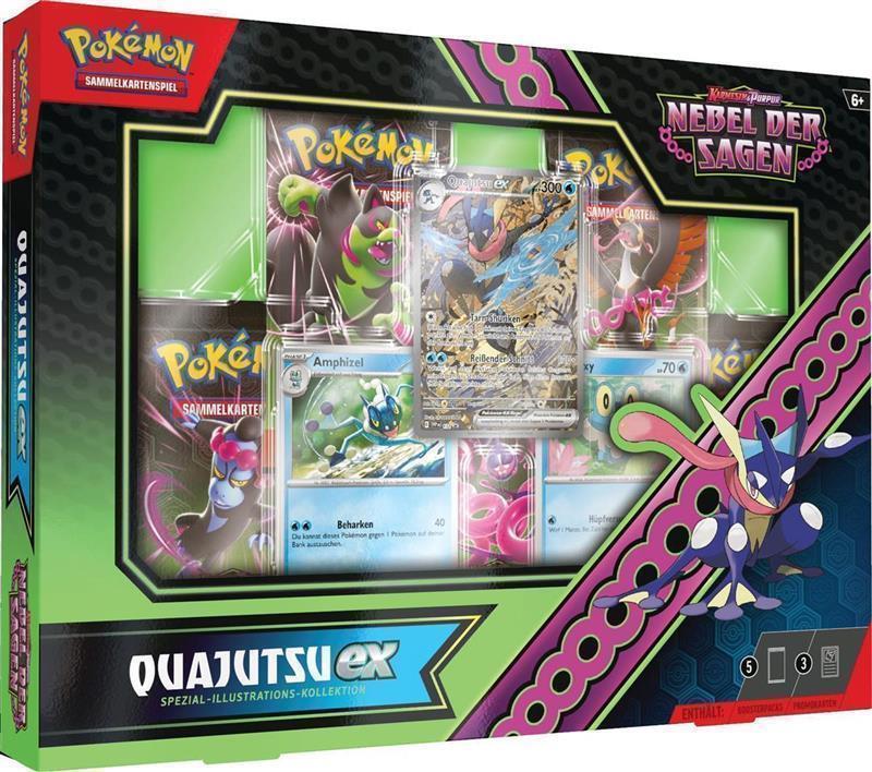 Pokemon Karmesin & Purpur 06.5 Nebel der Sagen Illustrations-Kollektion (GER) Quajutsu