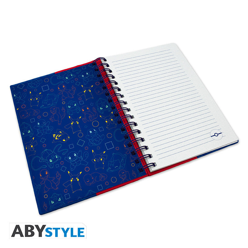 Pokémon Notebook "Blue & Red Partners"