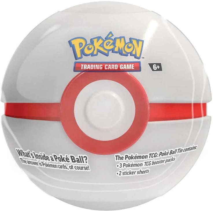 Pokémon Pokéball Tin Herbst 2025 (DE) Premierball (Weiß)