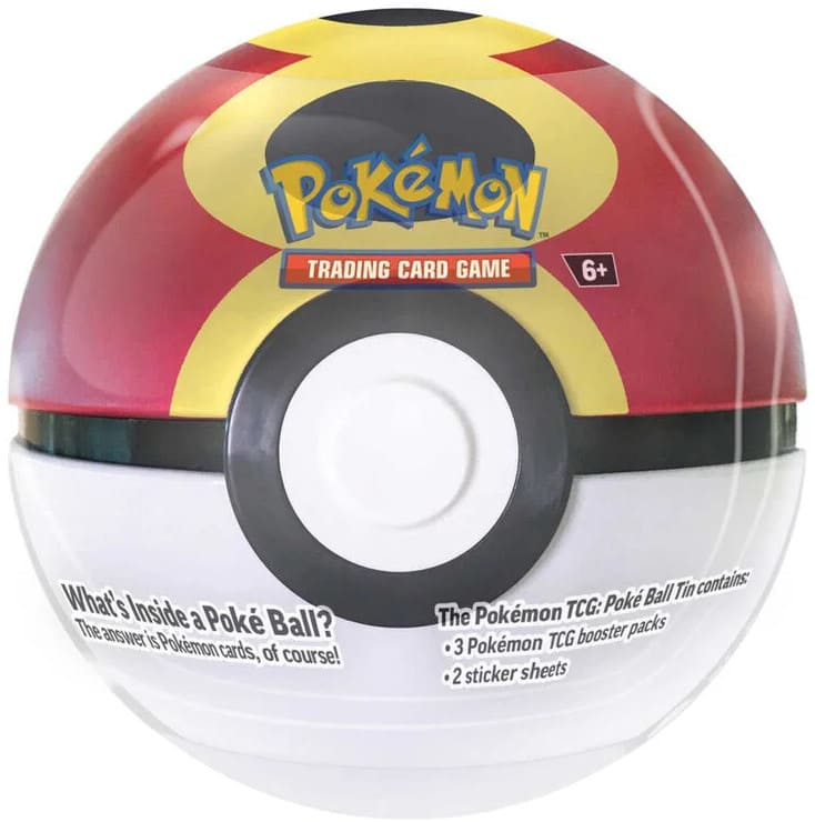 Pokémon Pokéball Tin Herbst 2025 (DE) Wiederball (Rot/Gelb)