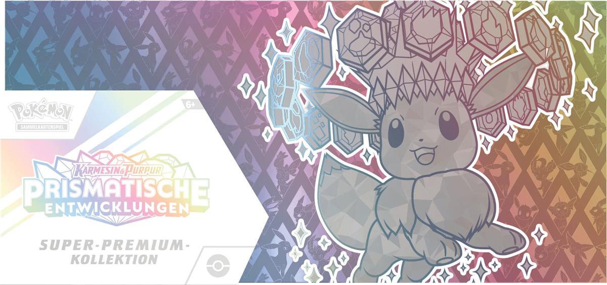Pokémon Karmesin & Purpur 08.5 Prismatische Entwicklungen Super-Premium-Kollektion (DE)