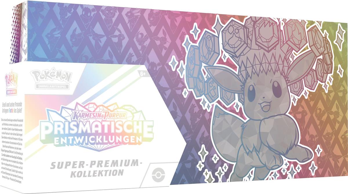 Pokémon Karmesin & Purpur 08.5 Prismatische Entwicklungen Super-Premium-Kollektion (DE)