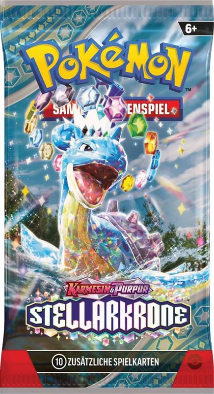 Pokémon Trading Card Game Stellar Crown Booster Pack (GER)