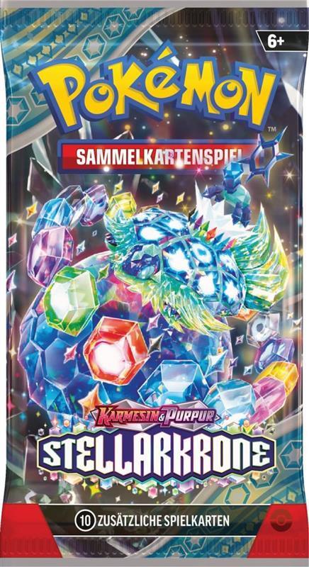 Pokémon Trading Card Game Stellar Crown Booster Pack (GER)
