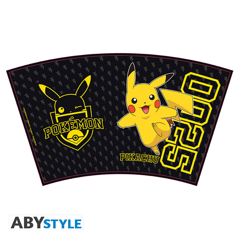 Pokémon Becher mit Strohhalm "Pikachu Collage"