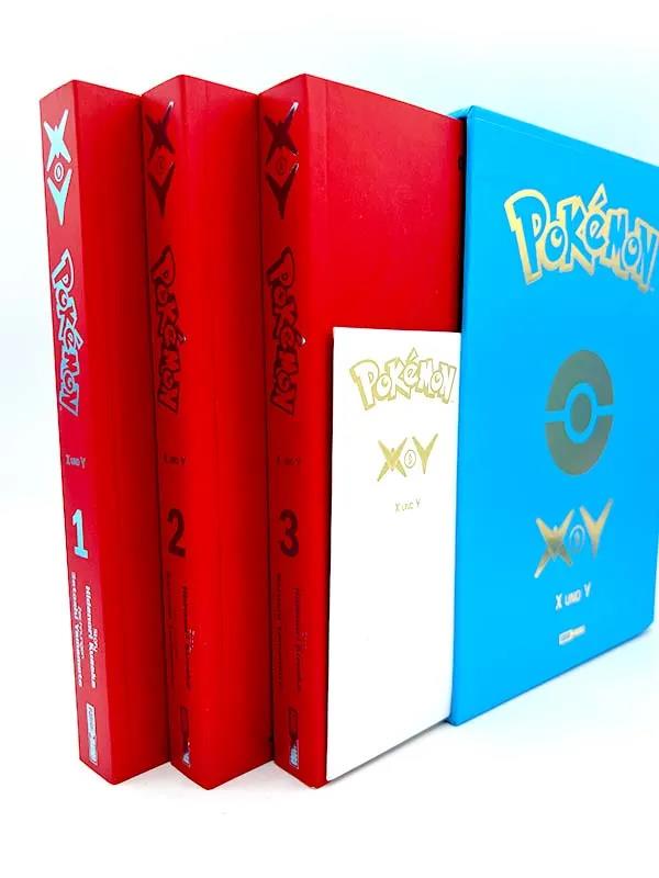 Pokémon X und Y Schuber mit 3 Deluxe-Bänden (2.000)
