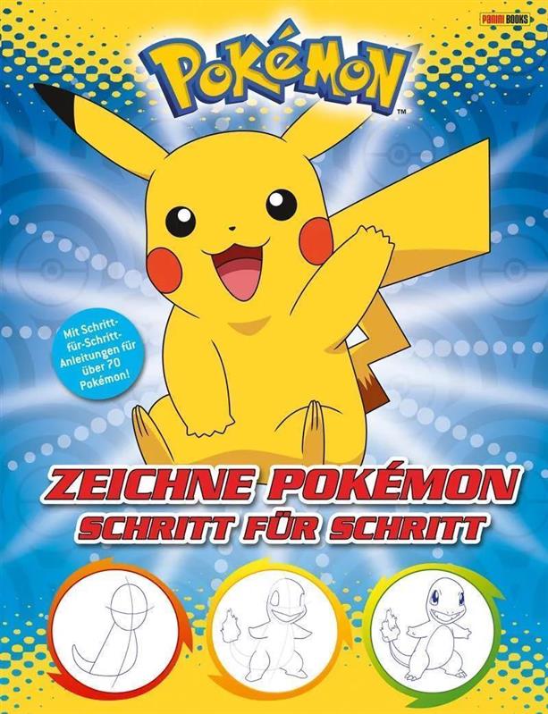 Pokémon - Zeichne Pokémon Schritt für Schritt
