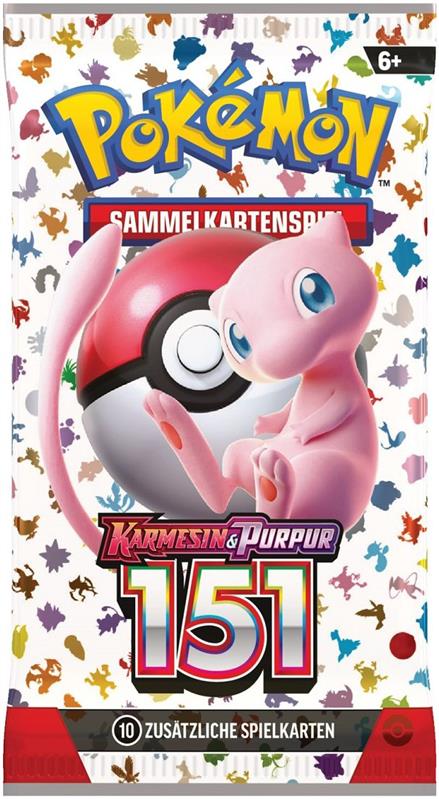 Pokémon Karmesin & Purpur 03.5 - 151 Booster-Pack (DE)