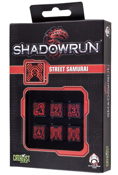 Shadowrun: Street Samurai Black/Red (6)