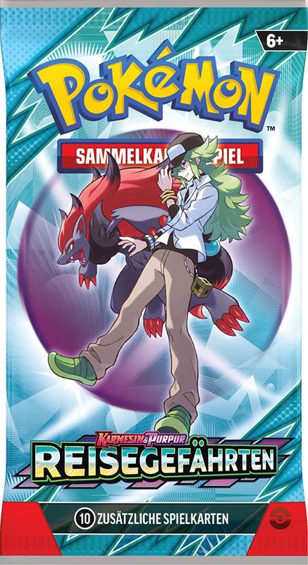 Pokémon Karmesin & Purpur 09 Reisegefährten Booster-Pack (DE)