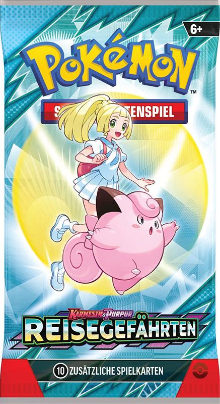 Pokémon Karmesin & Purpur 09 Reisegefährten Booster-Pack (DE)