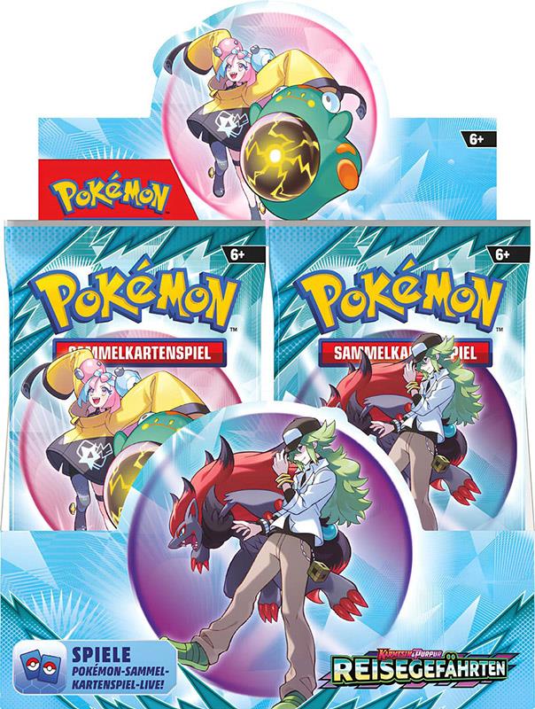 Pokémon Karmesin & Purpur 09 Reisegefährten Booster-Display (36) (DE)
