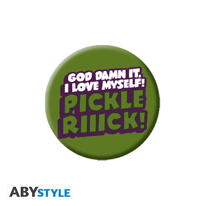 Rick and Morty Badge Pack "Pickle Rick"