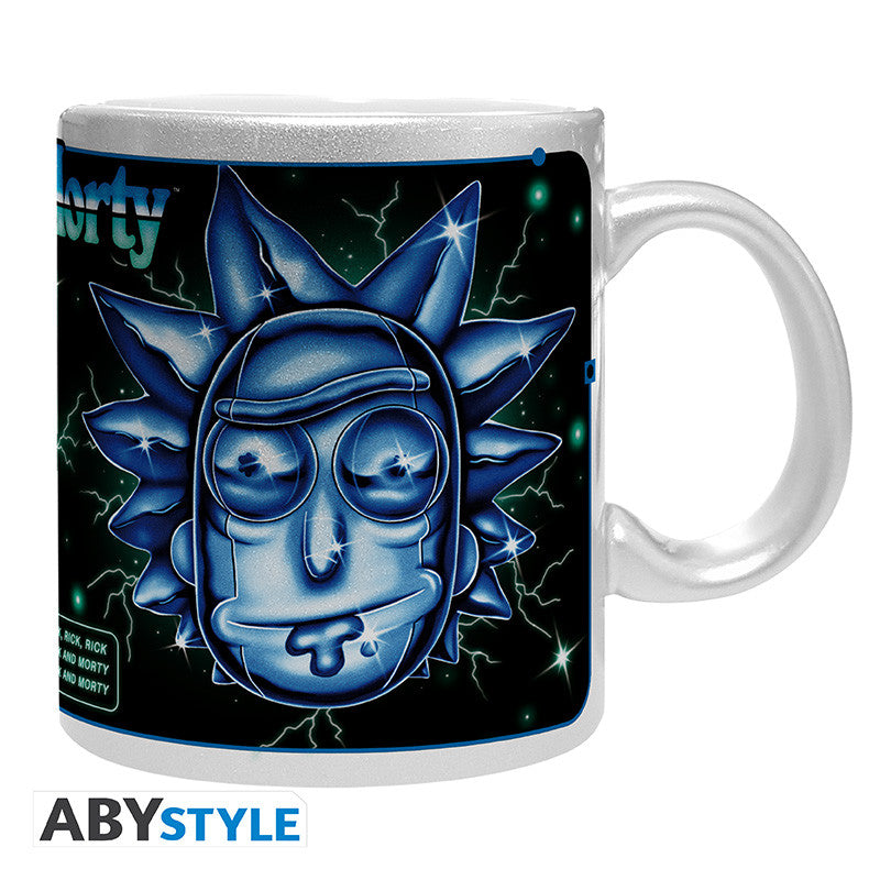 Rick and Morty Mug "Rick & Morty" Silver