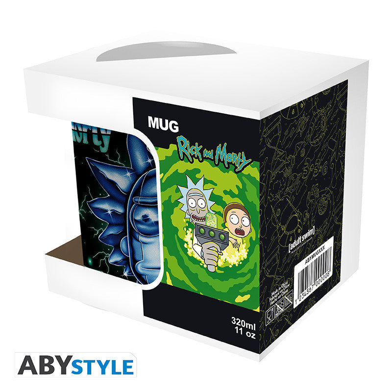Rick and Morty Mug "Rick & Morty" Silver