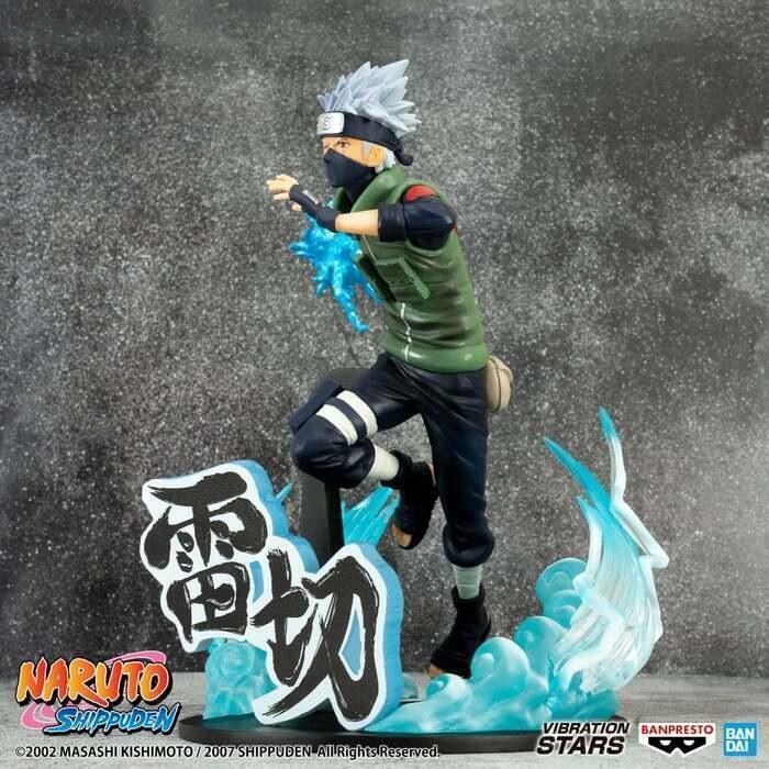 Naruto Shippuden PVC Statue Vibration Stars Special Version Hatake Kakashi 21 cm