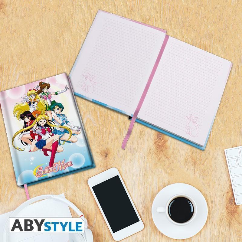 Sailor Moon A5 Notebook Sailor Warriors