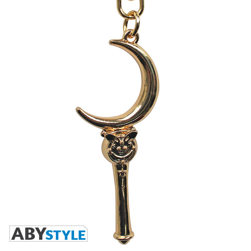 Sailor Moon 3D Keychain "Moon Stick"