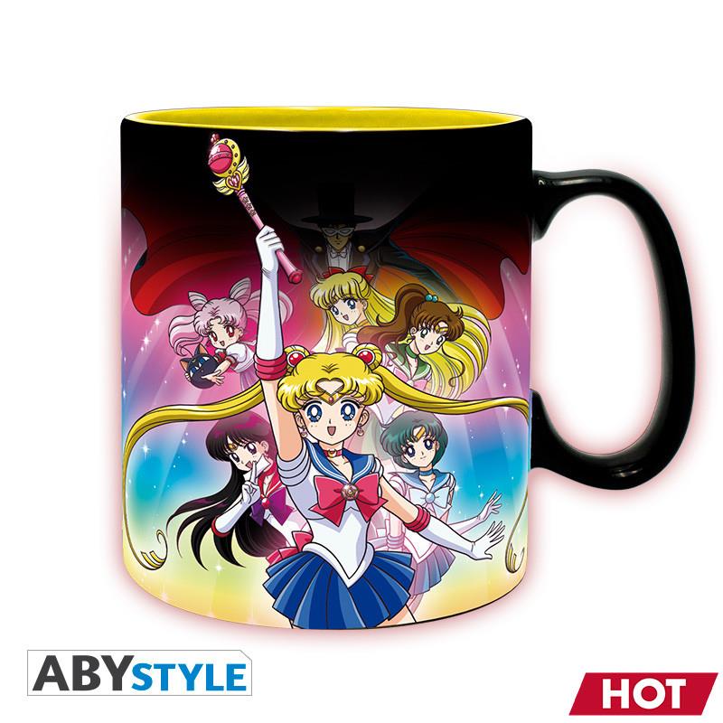 Sailor Moon Heat Change Mug "Group"