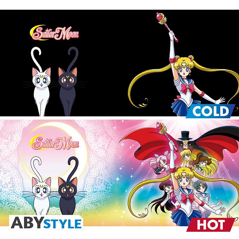 Sailor Moon Heat Change Mug "Group"