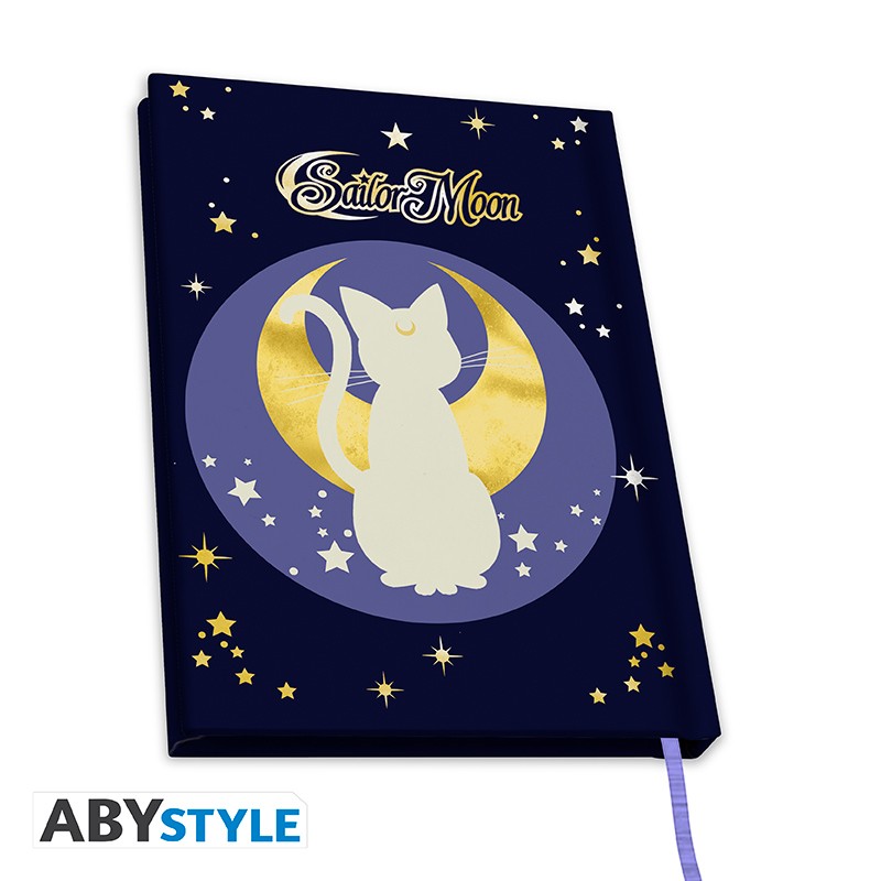 Sailor Moon A5 Premium Notebook "Luna & Artemis"