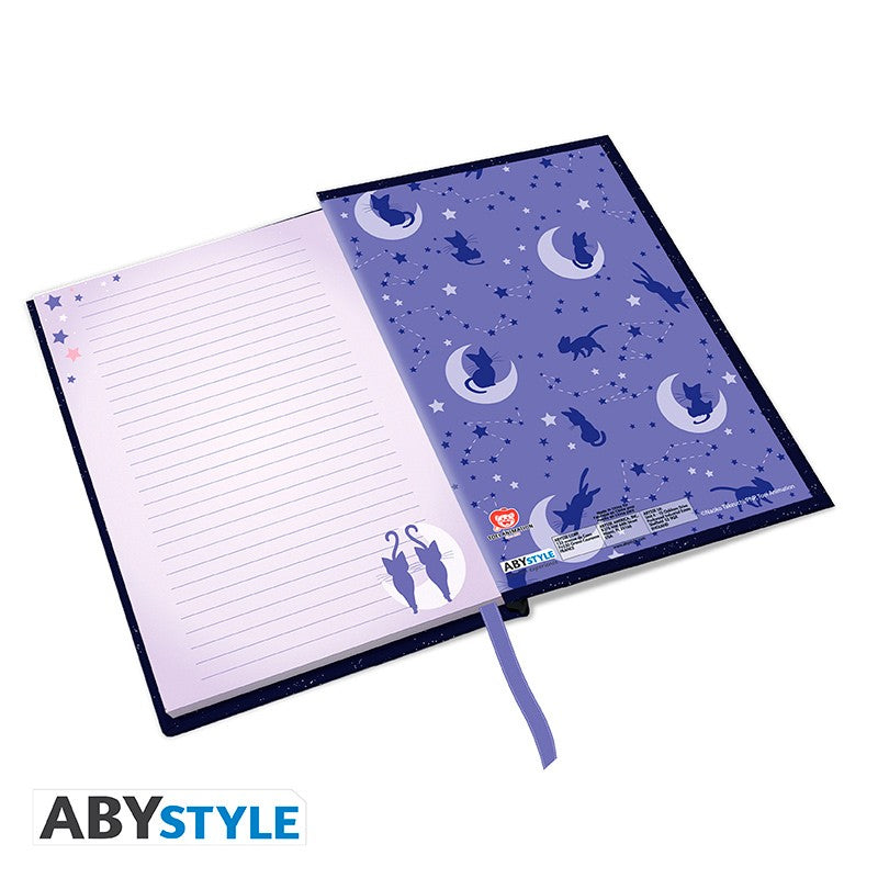 Sailor Moon A5 Premium Notebook "Luna & Artemis"