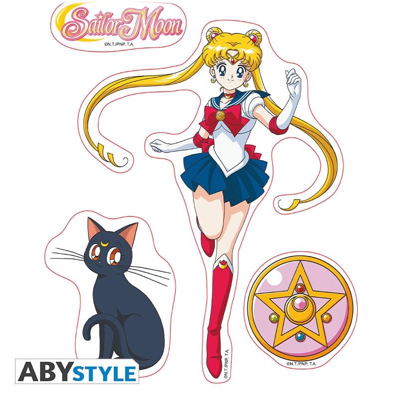 Sailor Moon Stickers 16 x 11 cm (2 sheets)