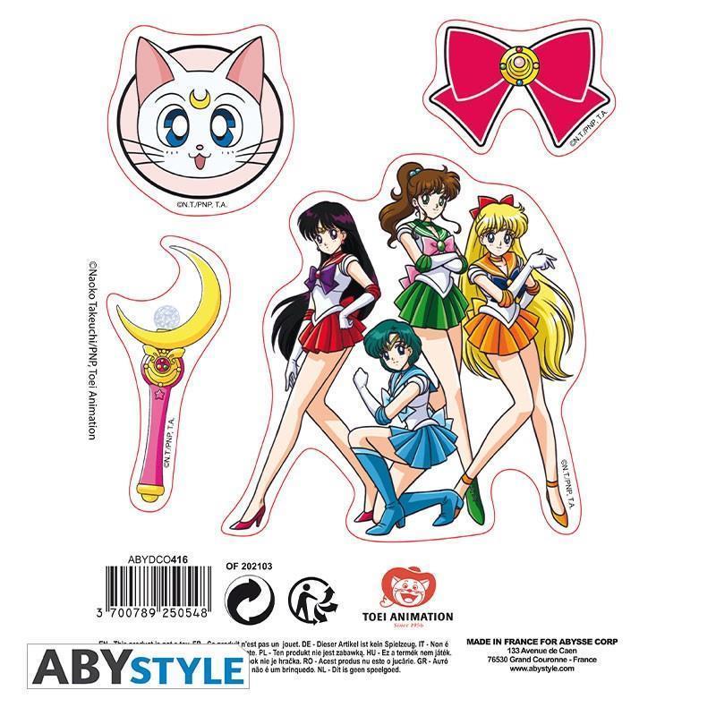 Sailor Moon Stickers 16 x 11 cm (2 sheets)