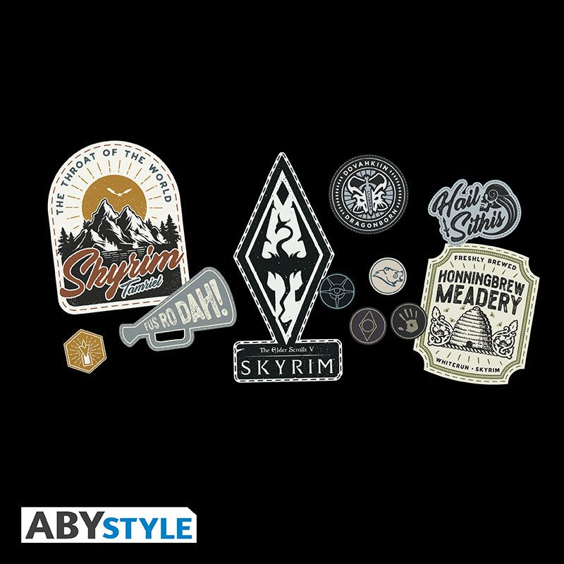 Skyrim Toiletry Bag "Badges"