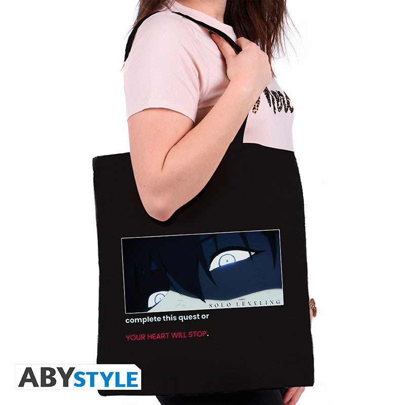 Solo Leveling Tote Bag "Complete this Quest"