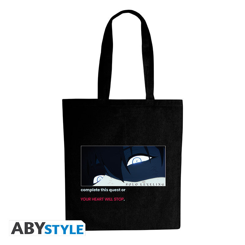 Solo Leveling Tote Bag "Complete this Quest"