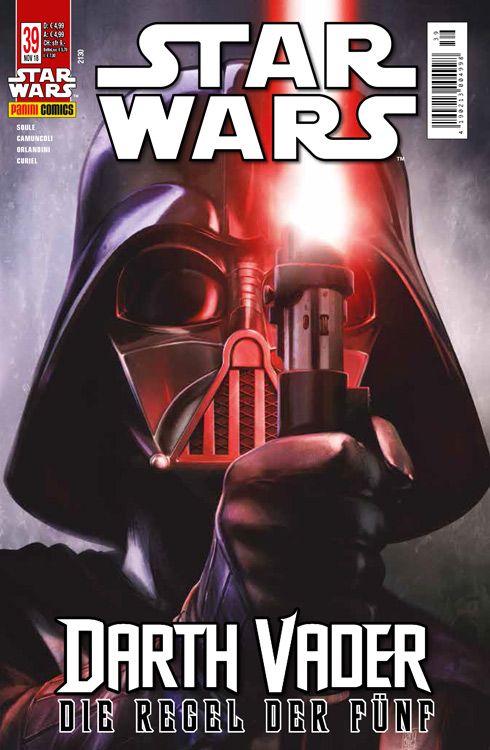 Star Wars 39: Darth Vader: Die Regel der Fünf (Kiosk Ausgabe)