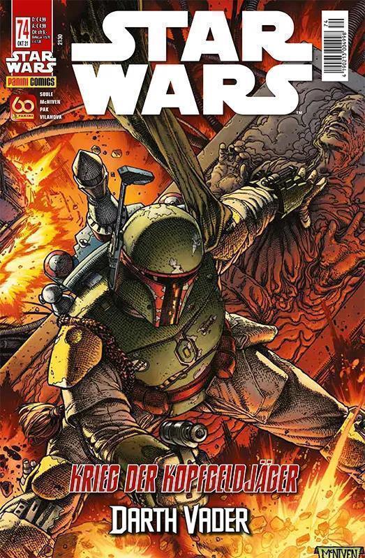 Star Wars 74: Krieg der Kopfgeldjäger (Kiosk Ausgabe)