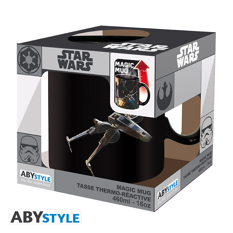 Star Wars Heat Change Mug "Space Battle"