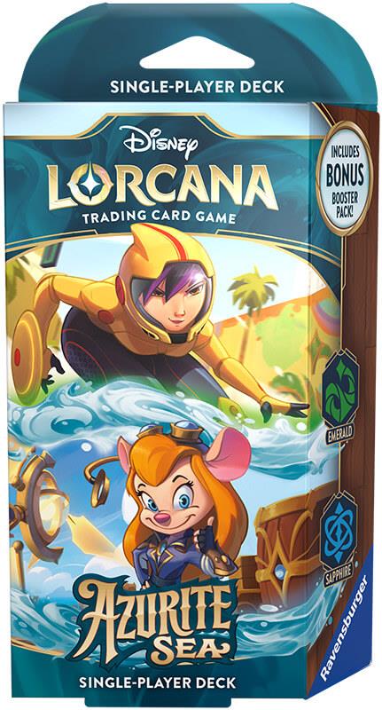 Disney Lorcana: Azurblaues Meer Starter-Set Smaragd & Saphir (EN)