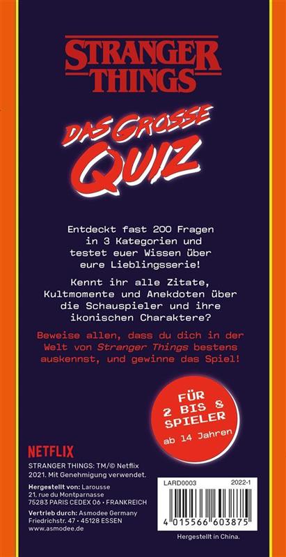 Stranger Things: Das große Quiz (GER)