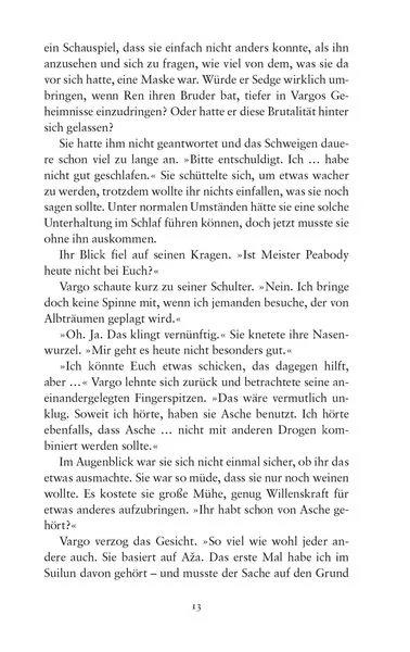 Sturm gegen Stein (Rabe und Rose 02)