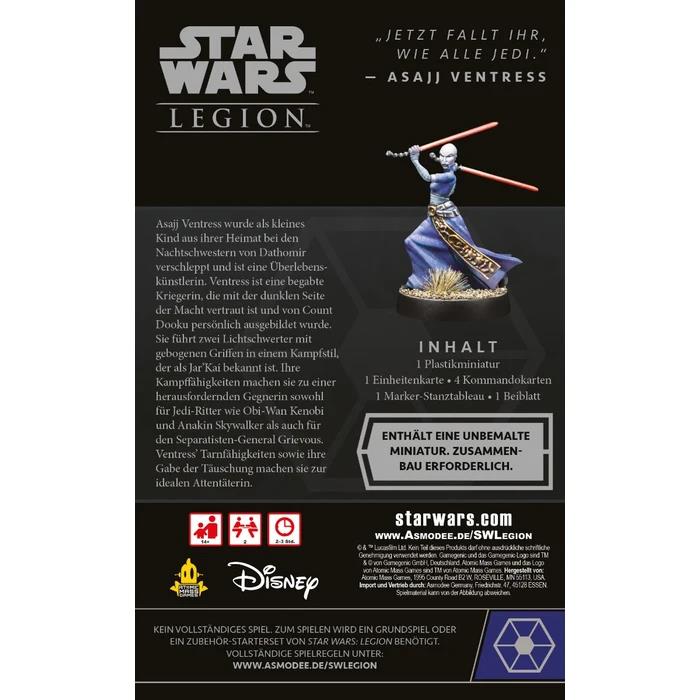 Star Wars Legion: Asajj Ventress (DE)