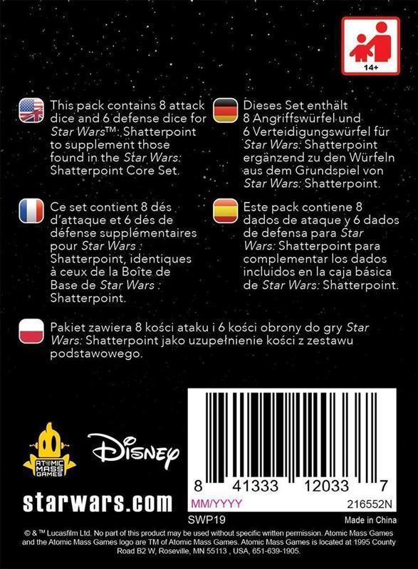 Star Wars: Shatterpoint – Dice Pack