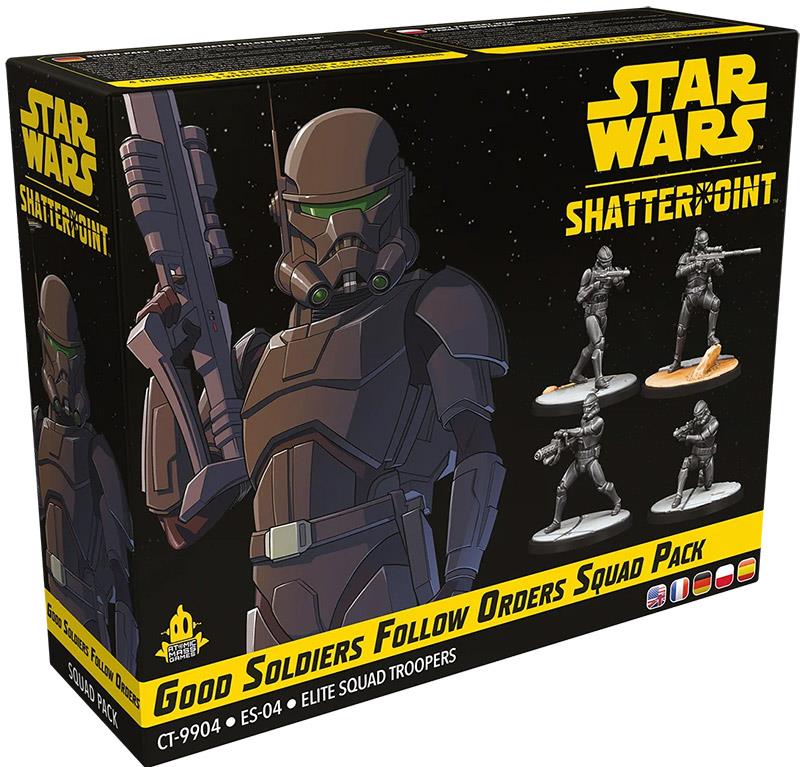 Star Wars: Shatterpoint – Good Soldiers Follow Orders Squad Pack („Gute Soldaten folgen Befehlen“)